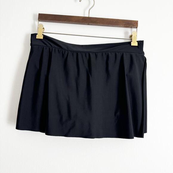 MIRACLESUIT Magicsuit Jersey Tennis Skirt Swim Bottom Black 12 - Picture 4 of 8